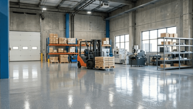 Commercial epoxy flooring
