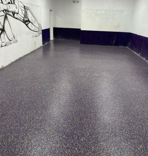 okeechobee high school flooring by superior floor coatings